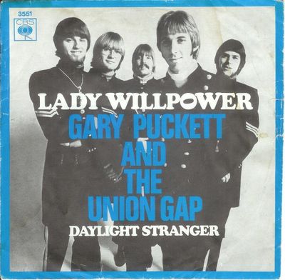 Gary Puckett & The Union Gap - Lady Willpower Vinyl Singles Vinyl Zeer Goed / Hoesje Goed "VINYLSINGLES.NL"