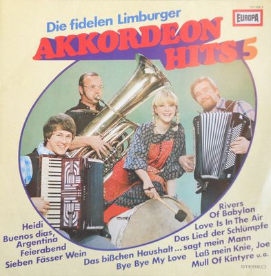 Fidelen Limburger - Akkordeon Hits 5 (LP)