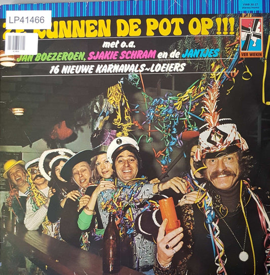 Various - Ze Kunnen De Pot Op (LP) 46783 Vinyl LP Goede Staat
