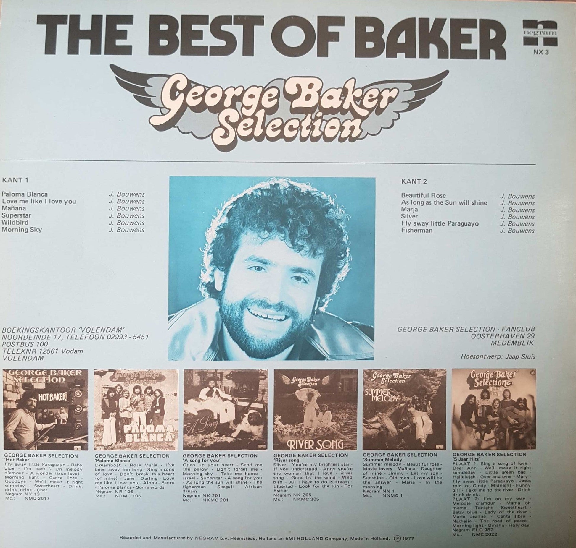 George Baker Selection - The Best Of Baker (LP) 48648 48648 Vinyl LP Goede Staat