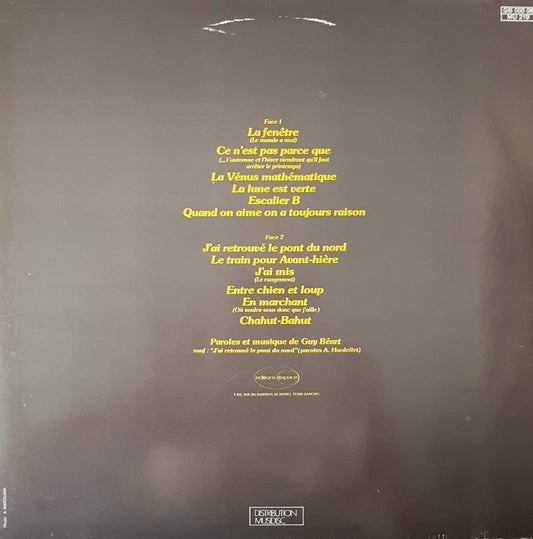 Guy Beart - La Fenetre (LP)