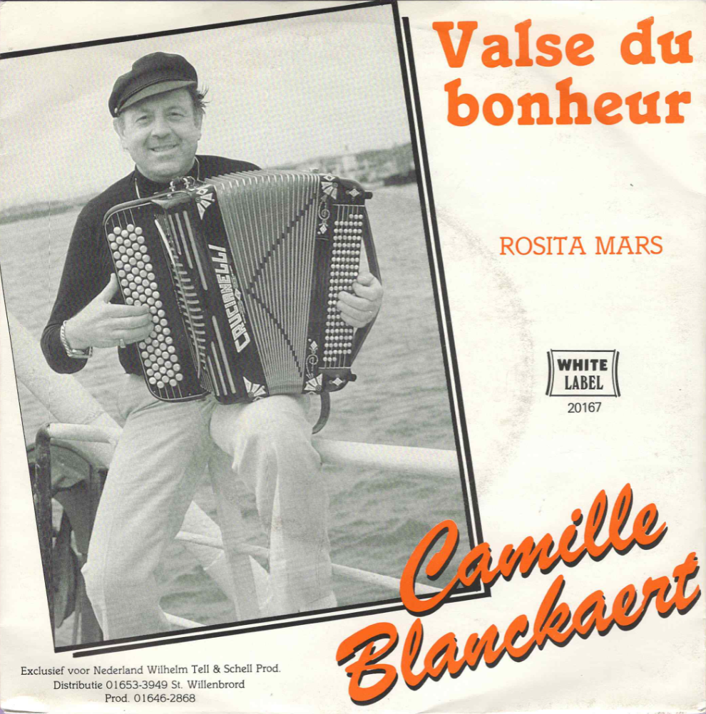 Camille Blanckaert - Valse Du Bonheur 19473 Vinyl Singles Zeer Goede Staat