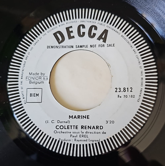 Colette Renard - Je L'ai Vécu 100 Fois 36926 Vinyl Singles Goede Staat