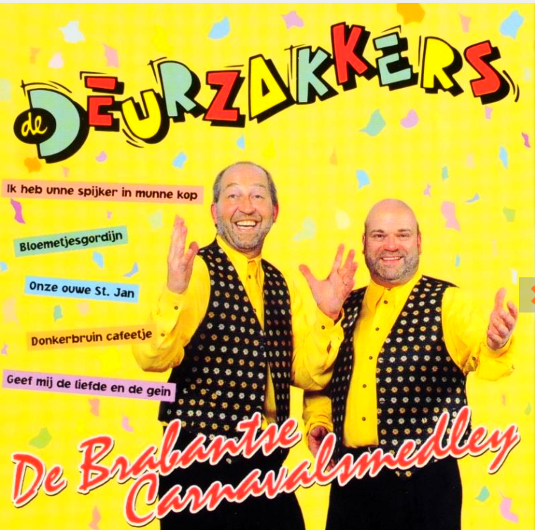 Deurzakkers - Het Hele Jaar Feest (CD) Compact Disc Goede Staat