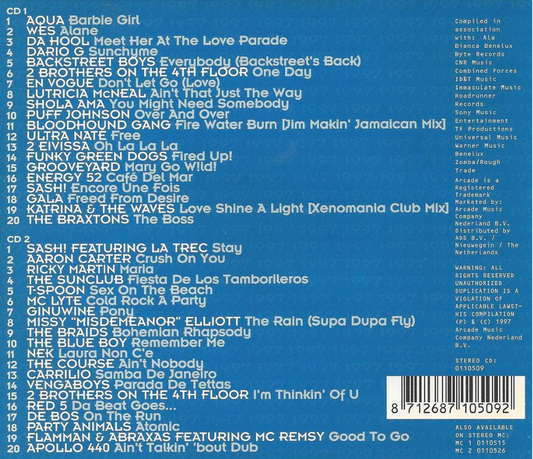 Various - Mega Dance (CD) Compact Disc Goede Staat "VINYLSINGLES.NL"