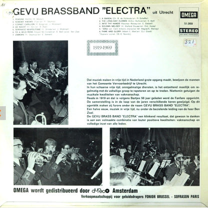 GEVU Bras Beand Electra - 1919-1969 (LP)