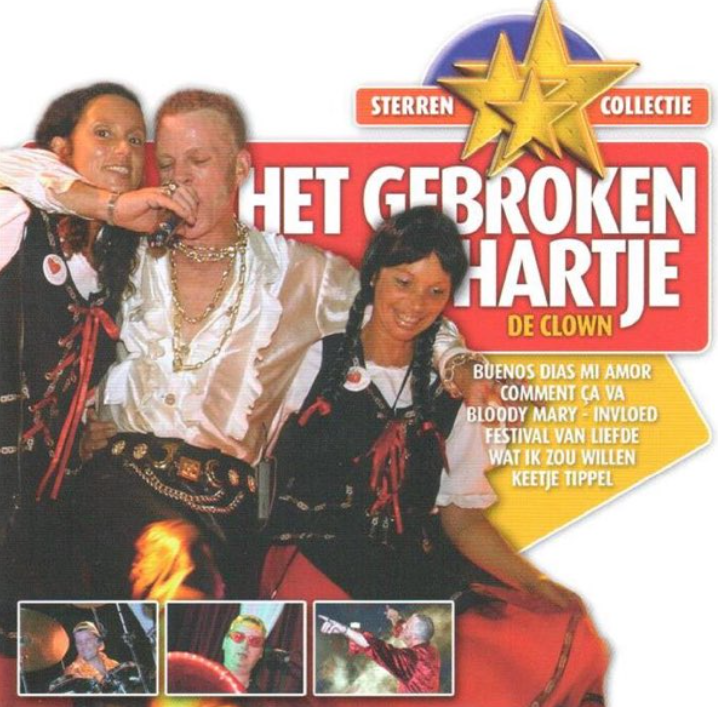 Gebroken Hartje - De Clown (CD) Compact Disc Goede Staat