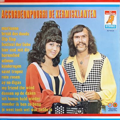 Kermisklanten - Accordeonpourri (LP) Vinyl Zeer Goed / Hoes Goed "VINYLSINGLES.NL"