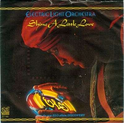 Electric Light Orchestra - Shine A Little Love Vinyl Singles Vinyl Zeer Goed / Hoesje Goed "VINYLSINGLES.NL"