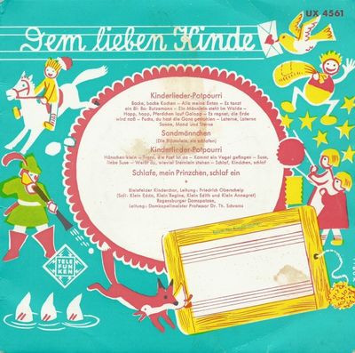 Various - Dem Lieben Kinde Vinyl Singles Vinyl Zeer Goed / Hoesje Goed "VINYLSINGLES.NL"