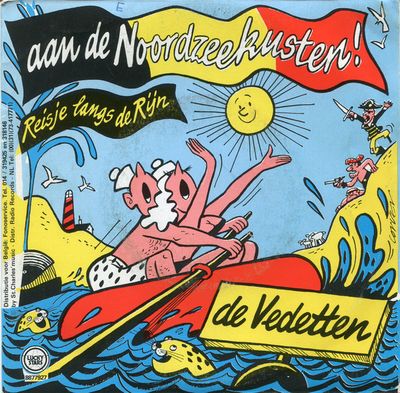 Vedetten - Aan De Noordzeekusten! Vinyl Zeer Goed / Hoesje Goed "VINYLSINGLES.NL"