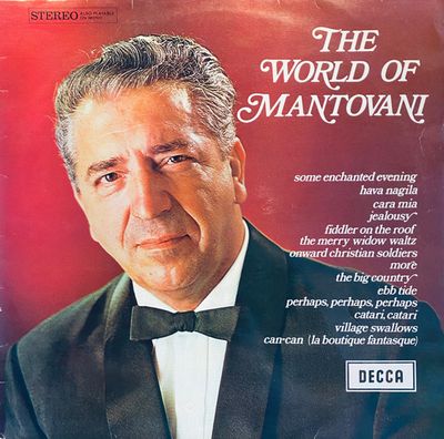 Mantovani And His Orchestra - The World Of Mantovani (LP) Vinyl LP Vinyl (VG) <br> Hoes (G+)