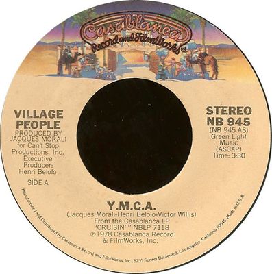Village People - Y.M.C.A. Vinyl Singles Vinyl Zeer Goed / Hoesje Generic "VINYLSINGLES.NL"