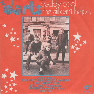Darts - Daddy Cool Vinyl Zeer Goed / Hoesje Redelijk "VINYLSINGLES.NL"