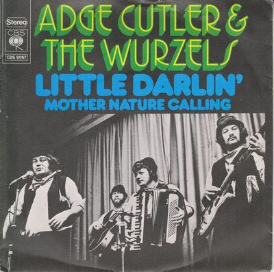 Adge Cutler - Little Darlin' Vinyl Singles Vinyl (VG) <br> Hoes (G+)