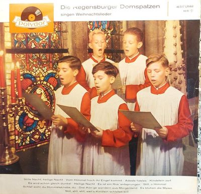 Regensburger Domspatzen - Die Regensburger Domspatzen Singen Weihnachtslieder (LP)