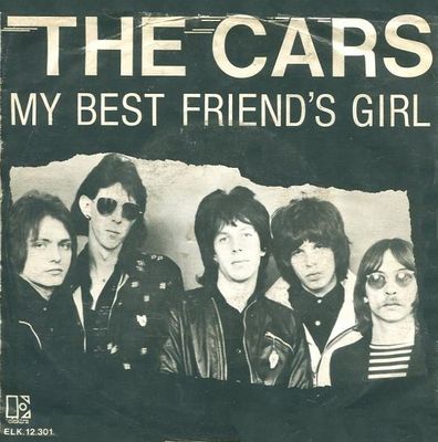 Cars - My Best Friend's Girl Vinyl Singles Media VG+ / Sleeve G+