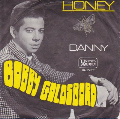 Bobby Goldsboro - Honey Vinyl Singles Media VG+ / Sleeve G+