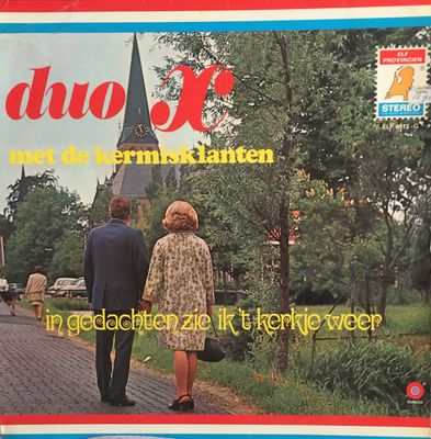 Duo X - In Gedachten Zie Ik 't Kerkje Weer (LP)