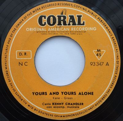 Kenny Chandler - Yours And Yours Alone
