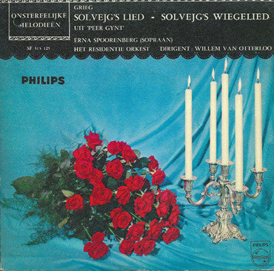 Edvard Grieg - Solvejg's Lied - Solvejg's Wiegelied Vinyl Singles Vinyl Zeer Goed / Hoesje Goed "VINYLSINGLES.NL"