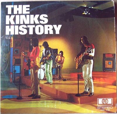 Kinks - History Vol. 1 (LP) (B-Keus) Vinyl LP Vinyl Very Good (VG) <br> Hoes Good Plus (G+)
