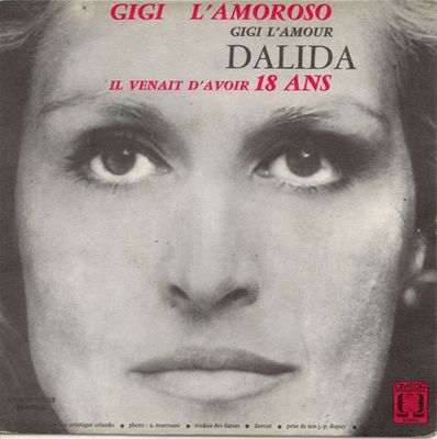 Dalida - Gigi L'Amoroso Vinyl Singles Vinyl (VG) <br> Hoes (G+)