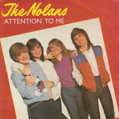 Nolans - Attention To Me Vinyl Singles Media VG+ / Sleeve G+