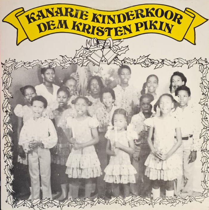 Kanarie Kinderkoor - Dem Kristen Pikien (LP) Vinyl LP Vinyl Very Good (VG) <br> Hoes Good Plus (G+)