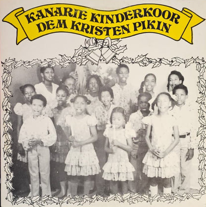 Kanarie Kinderkoor - Dem Kristen Pikien (LP) Vinyl LP Vinyl Very Good (VG) <br> Hoes Good Plus (G+)
