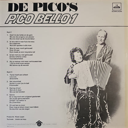 Pico’s - Pico Bello 1 (LP) Vinyl LP Vinyl (VG) <br> Hoes (G+)