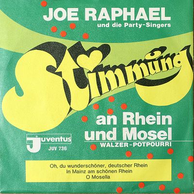 Joe Und Die Schunkelboys - Stimmung An Rhein Und Mosel Vinyl Singles Vinyl Zeer Goed / Hoesje Goed "VINYLSINGLES.NL"