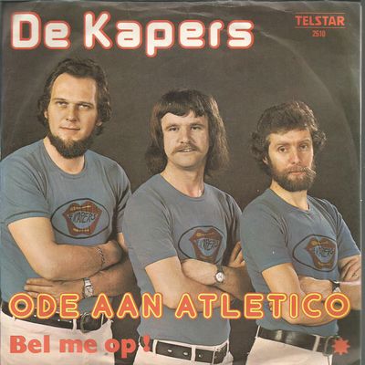 Kapers - Ode Aan Atletico Vinyl Singles Vinyl (G) <br> Hoes Sticker