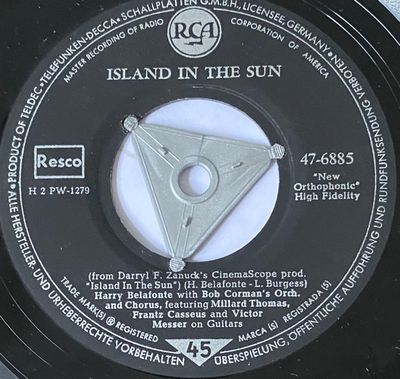 Harry Belafonte - Island In The Sun