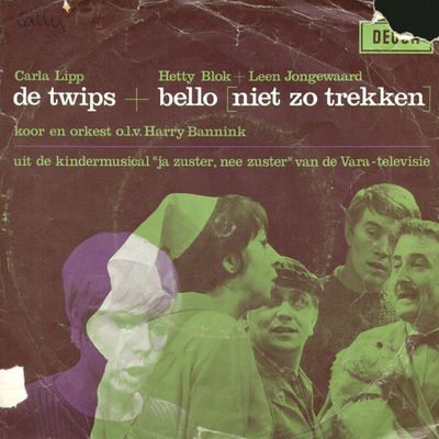Carla Lipp - De Twips Vinyl Singles Vinyl (VG) <br> Hoes (G+)