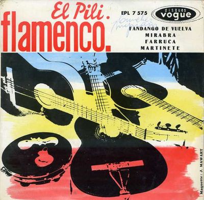El Pili - Flamenco Vinyl Singles Vinyl (VG) <br> Hoes (G+)