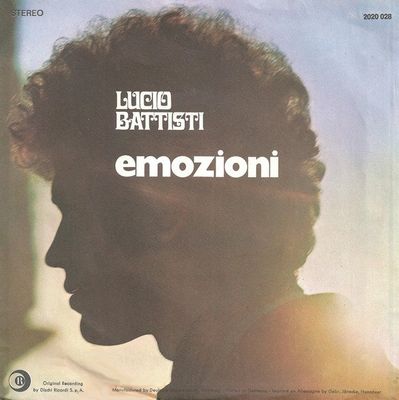 Lucio Battisti - Emozioni Vinyl Singles Vinyl (VG) <br> Hoes (G+)