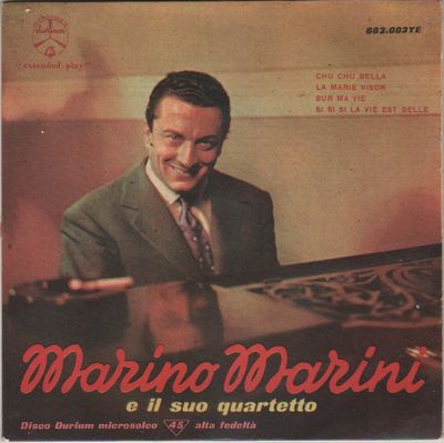 Marino Marini Ed Il Suo Quartetto - Chu Chu Bella Vinyl Singles Vinyl (VG) <br> Hoes (G+)