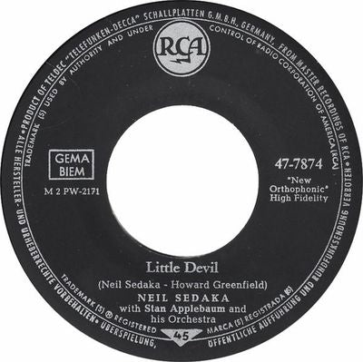 Neil Sedaka - Little Devil