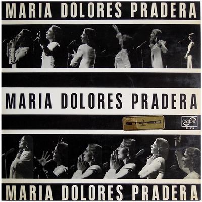 Maria Dolores Pradera - Maria Dolores Pradera (LP) Vinyl LP Vinyl Zeer Goed / Hoesje Goed "VINYLSINGLES.NL"