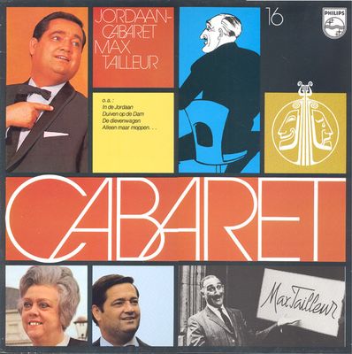 Various - Cabaret 16 - Jordaan-Cabaret / Max Tailleur (LP)