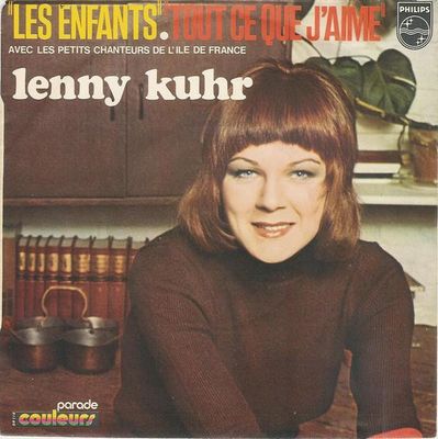 Lenny Kuhr - Les Enfants Vinyl Singles Vinyl Zeer Goed / Hoesje Goed "VINYLSINGLES.NL"