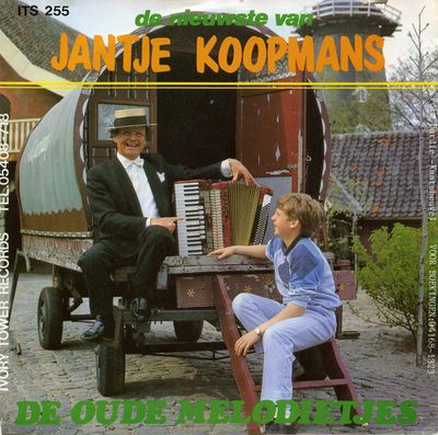 Jantje Koopmans - De Oude Melodietjes Vinyl Singles Vinyl Zeer Goed / Hoesje Goed "VINYLSINGLES.NL"