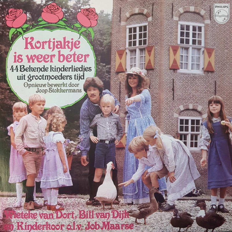 Wieteke van Dort, Bill van Dijk, Kinderkoor - Kortjakje Is Weer Beter (LP) 40556 Vinyl LP VINYLSINGELS.NL