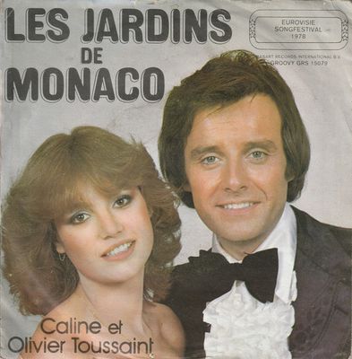 Caline - Les Jardins De Monaco Vinyl Zeer Goed / Hoesje Goed "VINYLSINGLES.NL"