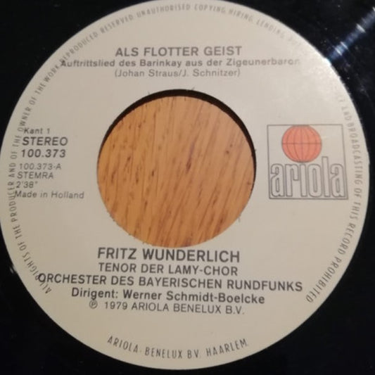 Fritz Wunderlich - Als Flotter Geist 35286 Vinyl Singles VINYLSINGLES.NL