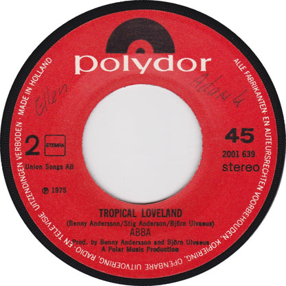 ABBA - Fernando (There Was Something In The Air That Night) Vinyl Singles Vinyl (G) <br> Hoes Generic