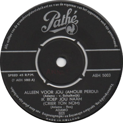Adamo - Adamo Zingt In Het Nederlands