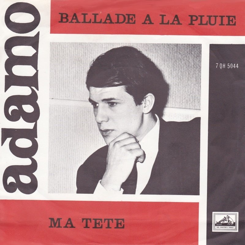 Adamo - Ballade À La Pluie 38154 Vinyl Singles Goede Staat