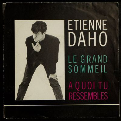 Etienne Daho - Le Grand Sommeil Vinyl Singles Vinyl (VG) <br> Hoes (G+)
